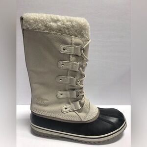 Sorel Women's Winter Boots - Cream and Black